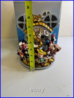 Disney Store Mickey Mouse March Musical Through The Years Snow Globe Item #95522