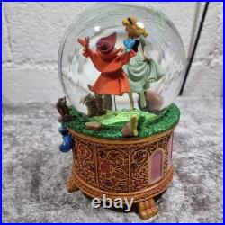 Disney Store Musical Snow Globe Sleeping Beauty The Art Of Aurora 2014 Sold Out