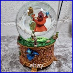 Disney Store Musical Snow Globe Sleeping Beauty The Art Of Aurora 2014 Sold Out