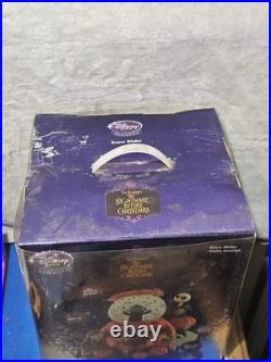 Disney Store Nightmare Before Chrismast Musical Snow Globe Jack Sally