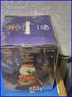 Disney Store Nightmare Before Chrismast Musical Snow Globe Jack Sally
