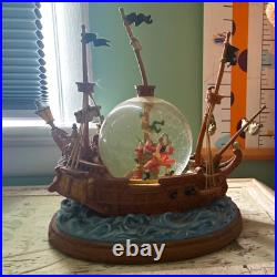 Disney Store Peter Pan You Can Fly Snow Globe Rare Excellent Condition