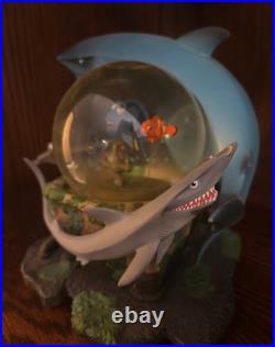 Disney Store Pixar Retired Snow Globe Finding Nemo Dory Sharks Rare Vintage Disney Store Pixar Retired Snow Globe Finding Nemo Dory Sharks Rare Vintage