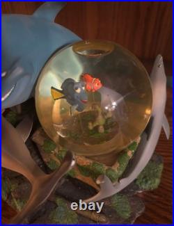 Disney Store Pixar Retired Snow Globe Finding Nemo Dory Sharks Rare Vintage Disney Store Pixar Retired Snow Globe Finding Nemo Dory Sharks Rare Vintage