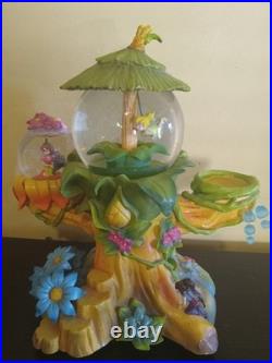 Disney Store Pixie Hollow Tinkerbell & Friends Musical Snowglobe
