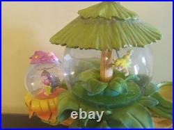 Disney Store Pixie Hollow Tinkerbell & Friends Musical Snowglobe