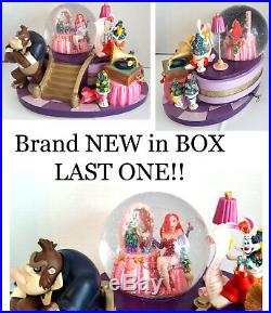 Disney Store Rogger Rabbit Jessica Snowglobe NEW in BOX RARE Large Music MINT