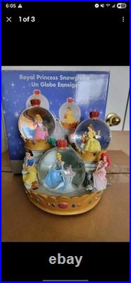 Disney Store Royal Princess Snowglobe Musical A Dream Is A Wish Your Heart Makes