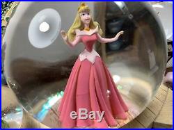 Disney Store Sleeping Beauty Snow Globe & Music Box Once Upon a Dream Multiple