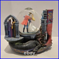 Disney Store Sleeping Beauty Snow Water Globe Music Box Once Upon A Dream NO BOX