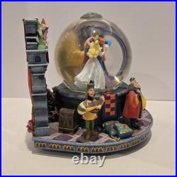 Disney Store Sleeping Beauty Snow Water Globe Music Box Once Upon A Dream NO BOX