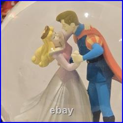 Disney Store Sleeping Beauty Snow Water Globe Music Box Once Upon A Dream NO BOX