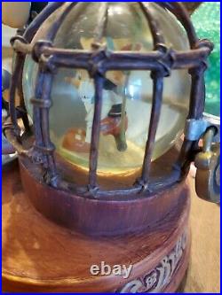 Disney Store Snow Globe Stromboli Pinocchio Jiminy Cricket 2001 No Box