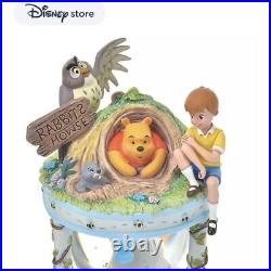 Disney Store Snow Globe Winnie the Pooh And The Honey Tree 55th Anniversary NEW
