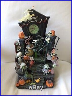 Disney Store The Nightmare Before Christmas Halloween Town Clock Tower