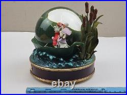 Disney Store The Rescuers 30th Anniversary Musical Snow Globe NO DRAGONFLY