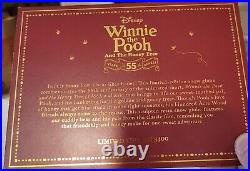 Disney Store Winnie the Pooh And The Honey Tree Snow Globe Dome 55th Anniversary