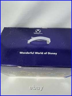 Disney Store Wonderful World of Disney Set of 2 Book End Snow Globes HandPainted Disney Store Wonderful World of Disney Set of 2 Book End Snow Globes HandPainted