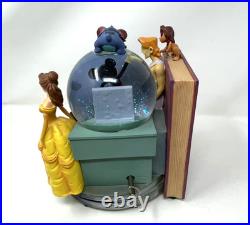 Disney Store Wonderful World of Disney Set of 2 Book End Snow Globes HandPainted Disney Store Wonderful World of Disney Set of 2 Book End Snow Globes HandPainted