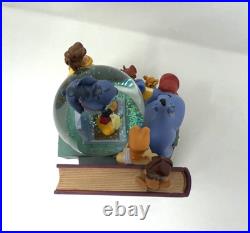 Disney Store Wonderful World of Disney Set of 2 Book End Snow Globes HandPainted Disney Store Wonderful World of Disney Set of 2 Book End Snow Globes HandPainted