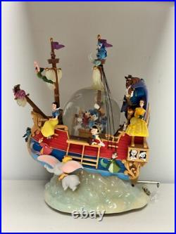Disney Store World Of Disney Magical Gathering Musical Snow Globe Disney Store World Of Disney Magical Gathering Musical Snow Globe