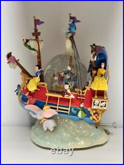 Disney Store World Of Disney Magical Gathering Musical Snow Globe Disney Store World Of Disney Magical Gathering Musical Snow Globe