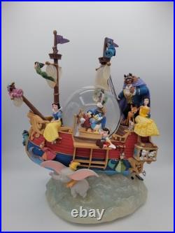 Disney Store World Of Disney Magical Gathering Musical Snow Globe As Isread Disney Store World Of Disney Magical Gathering Musical Snow Globe As Isread