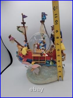 Disney Store World Of Disney Magical Gathering Musical Snow Globe As Isread Disney Store World Of Disney Magical Gathering Musical Snow Globe As Isread