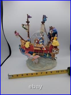 Disney Store World Of Disney Magical Gathering Musical Snow Globe As Isread Disney Store World Of Disney Magical Gathering Musical Snow Globe As Isread