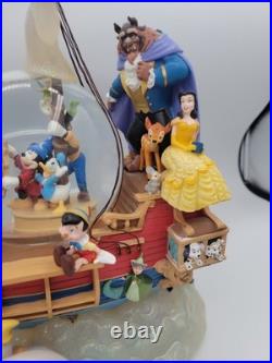 Disney Store World Of Disney Magical Gathering Musical Snow Globe As Isread Disney Store World Of Disney Magical Gathering Musical Snow Globe As Isread