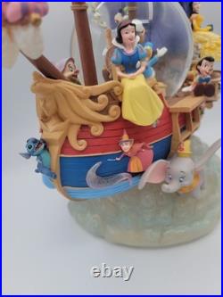 Disney Store World Of Disney Magical Gathering Musical Snow Globe As Isread Disney Store World Of Disney Magical Gathering Musical Snow Globe As Isread
