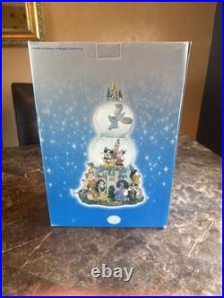 Disney Store World of Disney A Magical Gathering Musical Snow Globe With Box