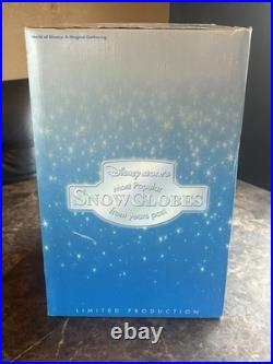 Disney Store World of Disney A Magical Gathering Musical Snow Globe With Box