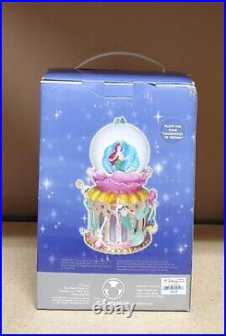 Disney Store musical Snow globe Little Mermaid Daughters Of Triton Ariel 1988