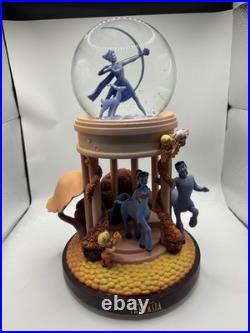 Disney Stores Walt Disney's Fantasia Musical Snow Globe Works One CHERUB MISSING