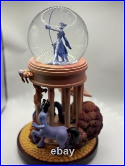 Disney Stores Walt Disney's Fantasia Musical Snow Globe Works One CHERUB MISSING
