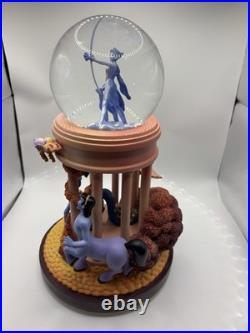 Disney Stores Walt Disney's Fantasia Musical Snow Globe Works One CHERUB MISSING
