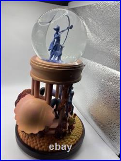 Disney Stores Walt Disney's Fantasia Musical Snow Globe Works One CHERUB MISSING