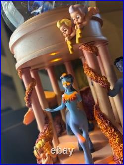 Disney Stores Walt Disney's Fantasia Musical Snow Globe Works One CHERUB MISSING