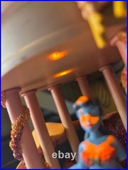 Disney Stores Walt Disney's Fantasia Musical Snow Globe Works One CHERUB MISSING