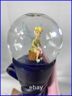 Disney TINKERBELL FAIRIES lost treasure MUSICAL SNOWGLOBE tune you can fly
