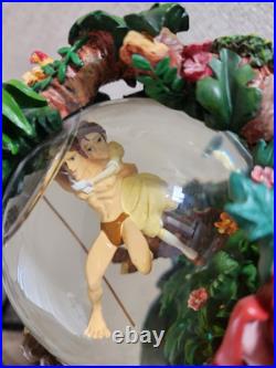 Disney Tarzan & Jane Snow Globe Swept Away Westland Gifts Two Worlds Disney Tarzan & Jane Snow Globe Swept Away Westland Gifts Two Worlds