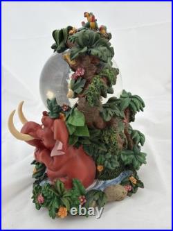 Disney Tarzan & Jane Snow Music Globe Swept Away Westland Gifts Must Read
