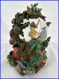 Disney Tarzan & Jane Snow Music Globe Swept Away Westland Gifts Must Read