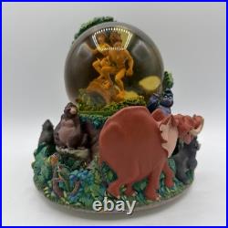 Disney Tarzan Snow Globe and Music 1998 Vintage Plays Two Worlds Works With Box