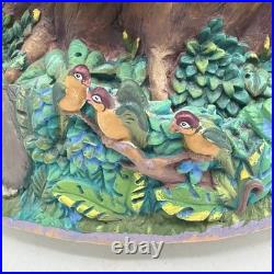 Disney Tarzan Snow Globe and Music 1998 Vintage Plays Two Worlds Works With Box