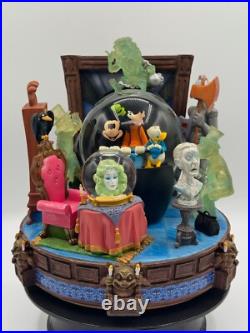 Disney The Haunted Mansion Mickey & Friends Doom Buggy Musical Snow Globe Rare Disney The Haunted Mansion Mickey & Friends Doom Buggy Musical Snow Globe Rare