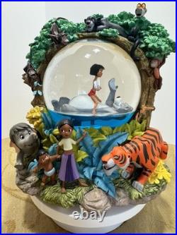 Disney The Jungle Book Snow Globe -Bear Necessities Song Mowgli & Baloo
