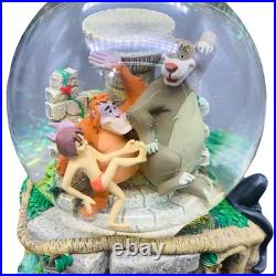 Disney The Jungle Book Snow Globe with Box The Bare Necessities Music Tested