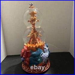 Disney The Lion King I CAN'T WAIT TO BE KING 2 Tier Snow Globe. Rare